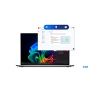 Lenovo ThinkPad X9-15 Gen 1 (2025) Copilot+PC - 2nd Series / Intel Core Ultra 7-258V / 15.3inch 2.8K / 1TB SSD / 32GB RAM / Intel Arc 140V / Windows 11 Pro / English & Arabic Keyboard / Grey / Middle East Version - [21Q60008GR] + 4XD1Q30302 WLS Headset