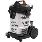 Hitachi Wet & Dry Drum Vacuum Cleaner Black/White - CV975PWBKGCM