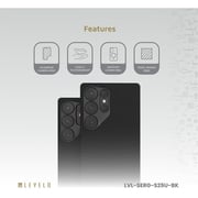 Levelo Sergei Case Black Samsung Galaxy S25 Ultra - LVL-SERG-S25U
