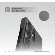 Levelo Sergei Case Black Samsung Galaxy S25 Ultra - LVL-SERG-S25U