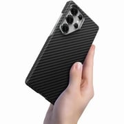 Green Lion Kevlar Armor Case Black Samsung Galaxy S25 Ultra - GNKEARS25UBK