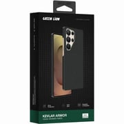 Green Lion Kevlar Armor Case Black Samsung Galaxy S25 Ultra - GNKEARS25UBK