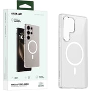 Green Lion Delgado MagSafe Clear Case Transparent Samsung Galaxy S25 Ultra - GNDMGS25UCL