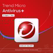 Trend Micro Antivirus+ Security 3 Devices 1 Year - COX-TMA+S-3D1Y
