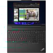 Lenovo ThinkPad E16 Gen 2 (2023) Laptop - 1st Series / Intel Core Ulta 5-125H / 16inch WUXGA / 512GB SSD / 8GB RAM / Shared Intel Arc Graphics / FreeDOS / English Keyboard / Black / International Version - [21MAS0BR00]