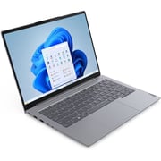 Lenovo ThinkBook 14 G7 IML (2023) Laptop - 1st Series / Intel Core Ultra 5-125U / 14inch WUXGA / 512GB SSD / 8GB RAM / Shared Intel Graphics / FreeDOS / English Keyboard / Arctic Grey / International Version - [21MR000DGQ]
