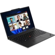 Lenovo ThinkPad X1 Carbon Gen 12 (2023) Laptop - 1st Series / Intel Core Ultra 7-155U / 14inch WUXGA / 1TB SSD / 32GB RAM / Shared Intel Graphics / Windows 11 Pro / English & Arabic Keyboard / Black / Middle East Version - [21KC001BGR]
