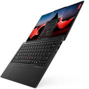 Lenovo ThinkPad X1 Carbon Gen 12 (2023) Laptop - 1st Series / Intel Core Ultra 7-155U / 14inch WUXGA / 1TB SSD / 32GB RAM / Shared Intel Graphics / Windows 11 Pro / English & Arabic Keyboard / Black / Middle East Version - [21KC001BGR]