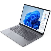 Lenovo ThinkBook 14 G7 IML (2023) Laptop - 1st Series / Intel Core Ultra 7-155H / 14inch WUXGA / 512GB SSD / 16GB RAM / Shared Intel ARC Graphics / FreeDOS / English Keyboard / Arctic Grey / International Version - [21MR0035GQ]
