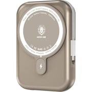 Green Lion Monaco Power Bank 10000mAh Titanium Gold - GNMPB10KTCTGD