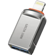 Green Lion OTG Adapter Grey - GNOTGALTAGY