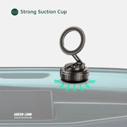 Green Lion GX-35 Suction Phone Holder Black - GNGX35SPHLBK
