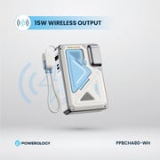 Powerology MagSafe Power Bank 10000mAh White - PPBCHA80-WH