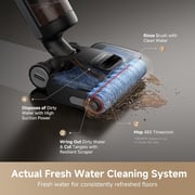 Dreame H15 Pro Wet & Dry Vacuum Cleaner Black - HHR46A