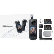 Insta360 X5 Black Action Camera With Essentials Bundle - INST-CINSAAHA-X504