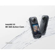 Insta360 X5 Black Action Camera With Essentials Bundle - INST-CINSAAHA-X504