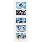 Insta360 X5 Black Action Camera With Essentials Bundle - INST-CINSAAHA-X504