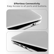 Glassology Defense Shield Laptop Case Transparent MacBook Air 13.6Inch 2025 - GTSM4