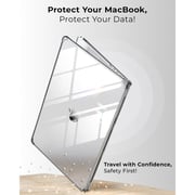 Glassology Defense Shield Laptop Case Transparent MacBook Air 13.6Inch 2025 - GTSM4
