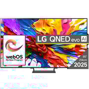 LG 85 Inch QNED evo AI QNED93 4K 144Hz Smart TV with AI Magic Remote Dolby and webOS25, 2025