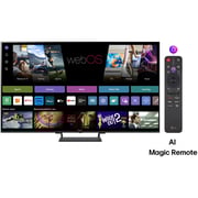 LG 85 Inch QNED evo AI QNED93 4K 144Hz Smart TV with AI Magic Remote Dolby and webOS25, 2025