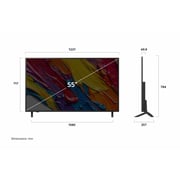 LG 55 inch QNED AI QNED82 4K Smart TV AI Magic remote HDR10 webOS25 2025