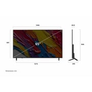LG 65 inch QNED AI QNED82 4K Smart TV AI Magic remote HDR10 webOS25 2025