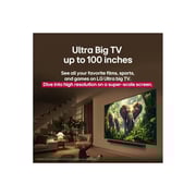 LG 75 inch QNED evo AI QNED86 MiniLED 4K Smart TV AI Magic remote Dolby webOS25 2025