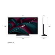 LG 48inch C5 evo AI OLED4K Smart Television (2025 Model)