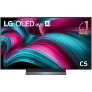 LG 77inch C5 evo AI OLED4K Smart Television (2025 Model)