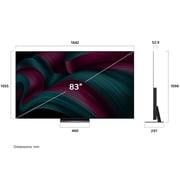 LG 83inch C5 evo AI OLED4K Smart Television (2025 Model)