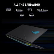 Asus ROG Strix G16 Gaming (2025) Laptop - 2nd Series / Intel Core Ultra 7-255HX / 16inch WQXGA / 1TB SSD / 16GB RAM / 8GB NVIDIA GeForce RTX 5060 / Windows 11 Home / English & Arabic Keybaord / Eclipse Gray / Middle East Version - [G615LM-G1SU7161W]