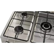 Fresh Free Standing 5 Burner Gas Cookers 60cm Stainless Steel/Black - FSC9060