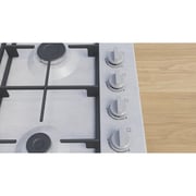Bosch Series 2 Built In 4 Cooking Zone Gas Hob 60cm Stainless Steel - PBP6C5K60M