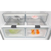 Bosch Series 6 Top Mount Refrigerator 641 Litres Brushed Steel - KDN86HIE0M
