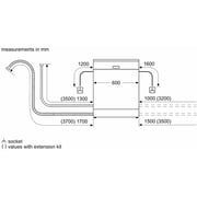 Bosch Series 2 Free Standing Dishwasher - SMS26AI00M