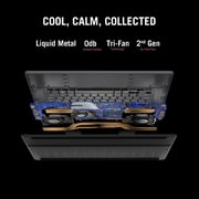 Asus ROG Zephyrus G16 Gaming (2025) Laptop - AMD Ryzen AI 7-350 / 16inch WQXGA / 2TB SSD / 32GB RAM / 8GB NVIDIA GeForce RTX 5070 Graphics / Windows 11 Home / English & Arabic Keyboard / White / Middle East Version - [GA605KP-AI-OLED322W]