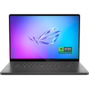 Asus ROG Zephyrus G16 Gaming (2025) Laptop - AMD Ryzen AI 7-350 / 16inch WQXGA / 1TB SSD / 32GB RAM / 8GB NVIDIA GeForce RTX 5060 Graphics / Windows 11 Home / English & Arabic Keyboard / Eclipse Gray / Middle East Version - [GA605KM-AI-OLED132W]