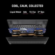 Asus ROG Zephyrus G16 Gaming (2025) Laptop - AMD Ryzen AI 7-350 / 16inch WQXGA / 1TB SSD / 32GB RAM / 8GB NVIDIA GeForce RTX 5060 Graphics / Windows 11 Home / English & Arabic Keyboard / Eclipse Gray / Middle East Version - [GA605KM-AI-OLED132W]