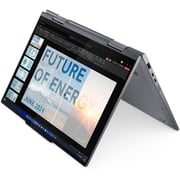 Lenovo ThinkPad X1 Gen 9 2-in-1 Convertible (2025) Laptop - 1st Gen / Intel Core Ultra 7-155U / 14inch WUXGA / 1TB SSD / 32GB / Intel Graphics / Windows 11 Pro / English & Arabic Keyboard / Grey / Middle East version - [21KE000CGR] + Wireless Headset