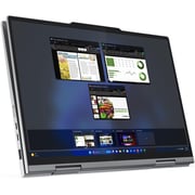 Lenovo ThinkPad X1 Gen 9 2-in-1 Convertible (2025) Laptop - 1st Gen / Intel Core Ultra 7-155U / 14inch WUXGA / 1TB SSD / 32GB / Intel Graphics / Windows 11 Pro / English & Arabic Keyboard / Grey / Middle East version - [21KE000CGR] + Wireless Headset