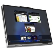 Lenovo ThinkPad X1 Gen 9 2-in-1 Convertible (2025) Laptop - 1st Gen / Intel Core Ultra 7-155U / 14inch WUXGA / 1TB SSD / 32GB / Intel Graphics / Windows 11 Pro / English & Arabic Keyboard / Grey / Middle East version - [21KE000CGR] + Wireless Headset