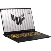 Asus TUF F16 Gaming (2025) Laptop - 14th Gen / Intel Core i7-14650HX / 16inch WUXGA / 1TB SSD / 16GB RAM / 8GB NVIDIA GeForce RTX 5060 Graphics / Windows 11 Home / English & Arabic Keyboard / Jaeger Gray / Middle East Version - [FX608JMR-RV010W]