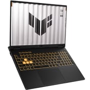 Asus TUF F16 Gaming (2025) Laptop - 14th Gen / Intel Core i7-14650HX / 16inch WUXGA / 1TB SSD / 16GB RAM / 8GB NVIDIA GeForce RTX 5060 Graphics / Windows 11 Home / English & Arabic Keyboard / Jaeger Gray / Middle East Version - [FX608JMR-RV010W]
