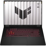 Asus TUF A18 Gaming (2025) Laptop - AMD Ryzen 7-260 / 18inch WQXGA / 1TB SSD / 16GB RAM / 8GB NVIDIA GeForce RTX 5070 Graphics / Windows 11 Home / English & Arabic Keyboard / Jaeger Gray Middle East Version - [FA808UP-G1S821W]