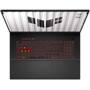 Asus TUF A18 Gaming (2025) Laptop - AMD Ryzen 7-260 / 18inch WQXGA / 1TB SSD / 16GB RAM / 8GB NVIDIA GeForce RTX 5070 Graphics / Windows 11 Home / English & Arabic Keyboard / Jaeger Gray Middle East Version - [FA808UP-G1S821W]