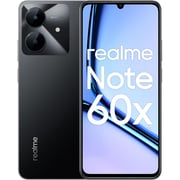 Realme Note 60X 4G 64GB 3GB RAM Marble Black Dual Sim Smartphone - RMX3938 - Middle East Version