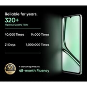 Realme Note 60X 4G 64GB 3GB RAM Marble Black Dual Sim Smartphone - RMX3938 - Middle East Version
