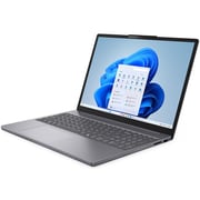 Lenovo IdeaPad Slim 3 15IRH10 (2025) Laptop - 13th Gen / Intel Core i7-13620H / 15inch WUXGA / 1TB SSD / 16GB RAM / Shared Intel UHD Graphics / Windows 11 Home / English & Arabic Keyboard / Luna Grey / Middle East Version - [83K10085AX]