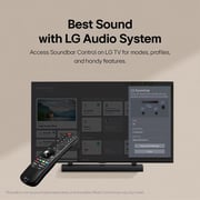 LG 65inch QNED80 4K QNED webOS Television (2024 Model) - 65QNED80T6B + S40T Sound Bar 2.1